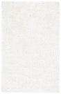 Safavieh Shag 4'-0" x 6'-0" Rug in Off White / Off White