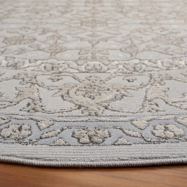 Safavieh Spectrum 6'-7" x 6'-7" Rug in Grey / Ivory
