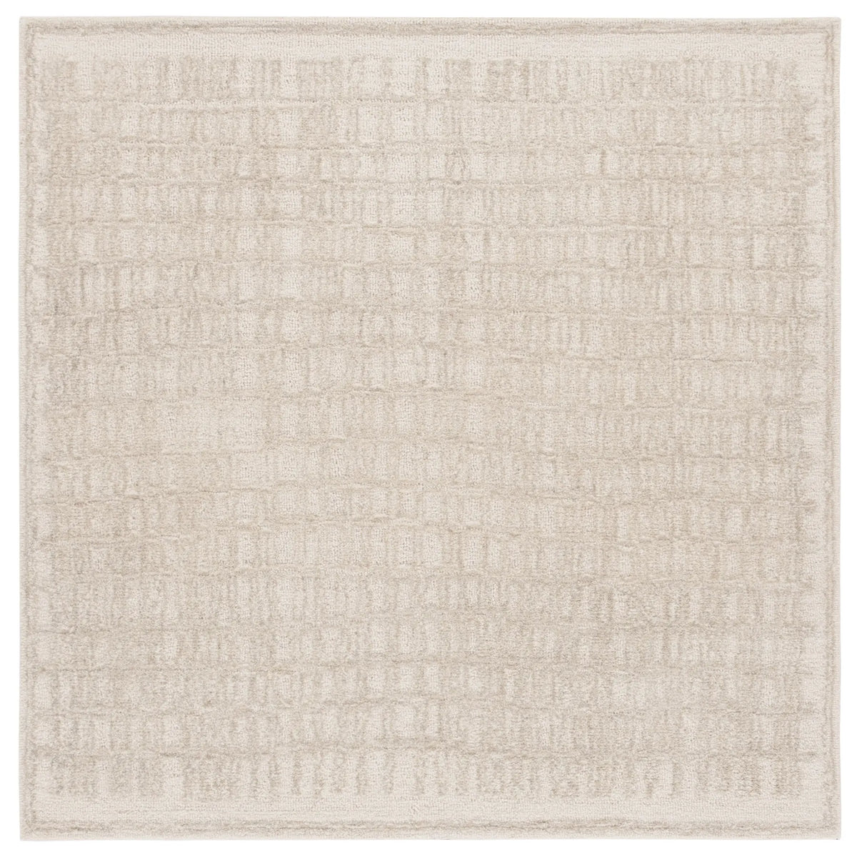 Safavieh Ebony 6'-0" x 6'-0" Rug in Ivory / Beige