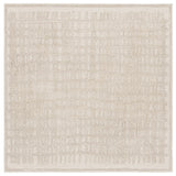 Safavieh Ebony 6'-0" x 6'-0" Rug in Ivory / Beige