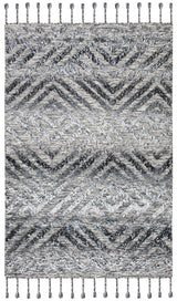 Safavieh Casablanca 4'-0" x 6'-0" Rug in Charcoal