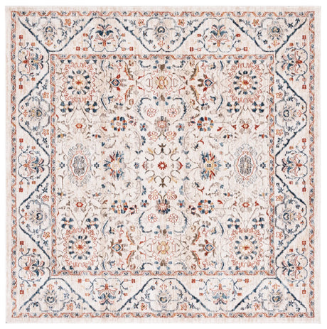 Safavieh Olympia 6'-0" x 6'-0" Rug in Ivory / Navy