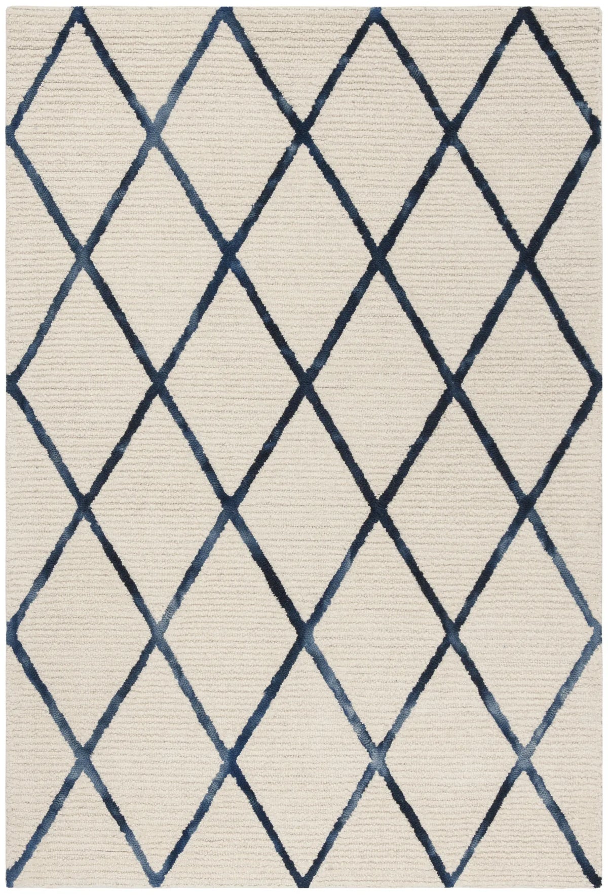 Safavieh Blossom 4'-0" x 6'-0" Rug in Ivory / Navy