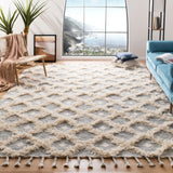 Safavieh Kenya 8'-0" x 10'-0" Rug in Grey / Ivory
