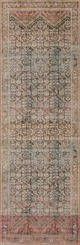 Loloi Loren Lq-17 Charcoal/Multi Rugs - runner flat
