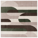 Safavieh Adirondack 6'-7" x 6'-7" Rug in Beige / Green