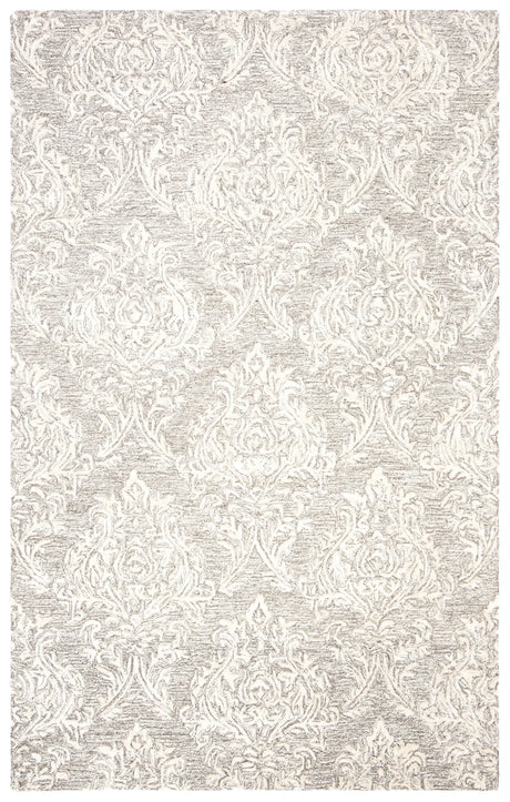 Safavieh Glamour 5'-0" x 8'-0" Rug in Grey / Ivory
