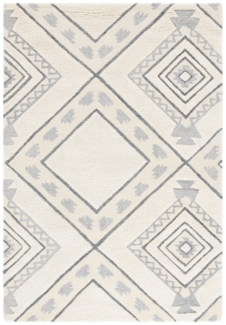 Safavieh Casablanca 3'-0" x 5'-0" Rug in Ivory / Grey