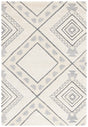 Safavieh Casablanca 3'-0" x 5'-0" Rug in Ivory / Grey
