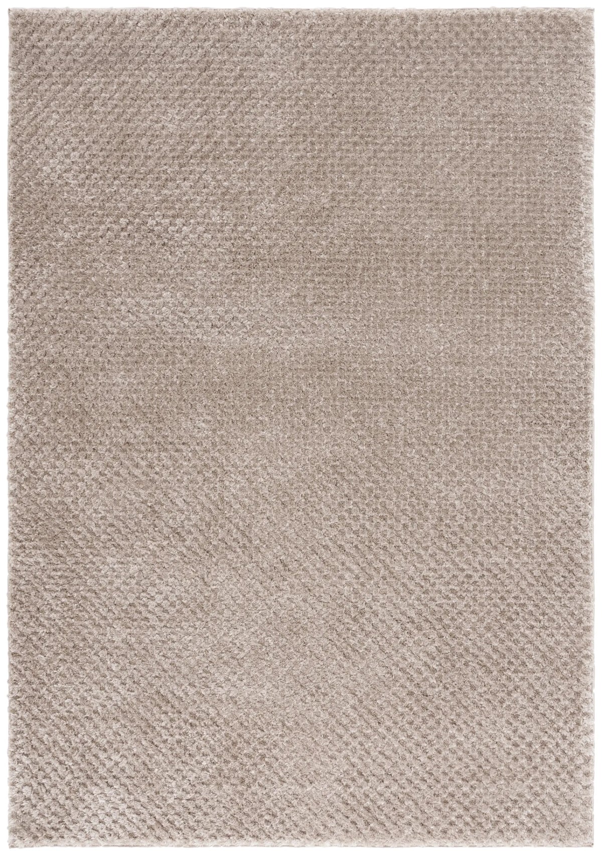 Safavieh Penelope Shag 4'-0" x 6'-0" Rug in Taupe