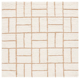 Safavieh Casablanca 6'-0" x 6'-0" Rug in Natural / Ivory
