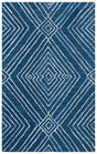 Safavieh Micro-Loop 2'-6" x 4'-0" Rug in Navy / Ivory