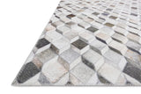 Loloi Maddox Mad-02 Grey / Mocha Rugs - rug corner