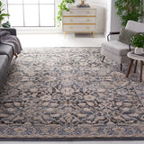 Safavieh Vivaldi 9'-0" x 12'-0" Rug in Navy / Ivory