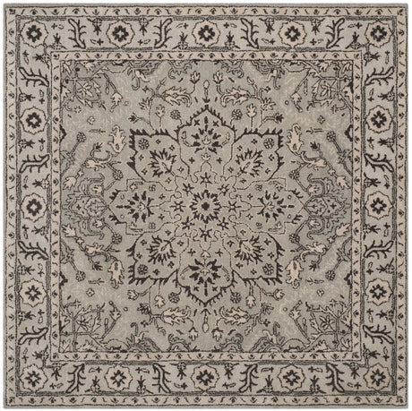 Safavieh Antiquity 6'-0" x 6'-0" Rug in Grey / Beige