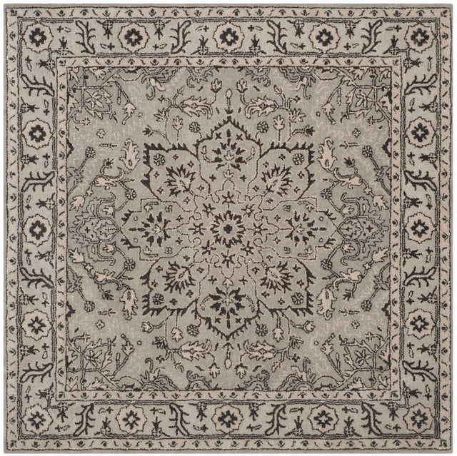 Safavieh Antiquity 6'-0" x 6'-0" Rug in Grey / Beige