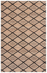 Safavieh Natural Fiber 4'-0" x 6'-0" Rug in Natural / Black