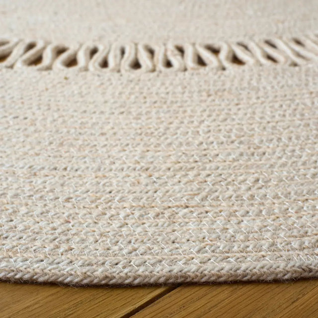 Safavieh Braided 5'-0" x 5'-0" Rug in Beige
