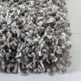 Safavieh Evolution Shag 500 4'-0" x 6'-0" Rug in Grey