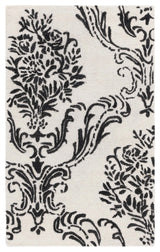 Safavieh Jardin 3'-0" x 5'-0" Rug in Ivory / Black