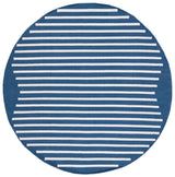 Safavieh Montauk 6'-0" x 6'-0" Rug in Navy / Ivory