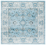 Safavieh Isabella 6'-7" x 6'-7" Rug in Light Blue / Cream