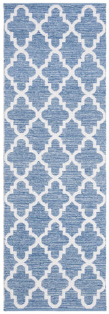 Safavieh Montauk 2'-3" x 7'-0" Rug in Blue / Ivory