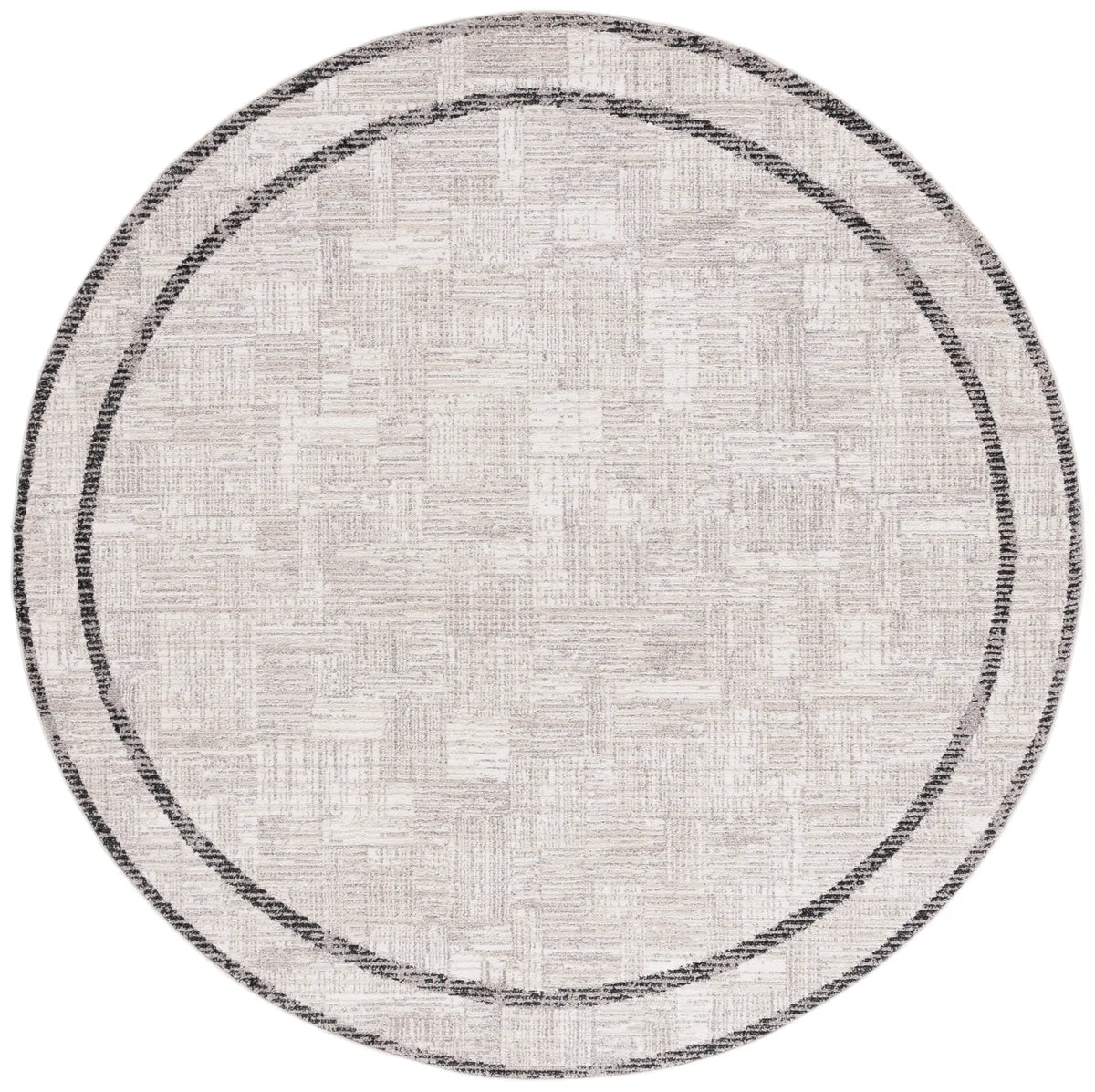 Safavieh Jade 100 6'-7" x 6'-7" Rug in Ivory / Beige Black