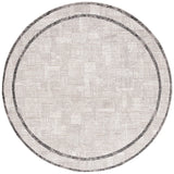 Safavieh Jade 100 6'-7" x 6'-7" Rug in Ivory / Beige Black
