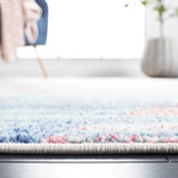 Safavieh Phoenix 500 4'-5" x 6'-5" Rug in Ivory / Blue