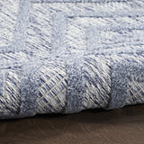 Nourison Versatile Nrv01 Denim Blue Rug