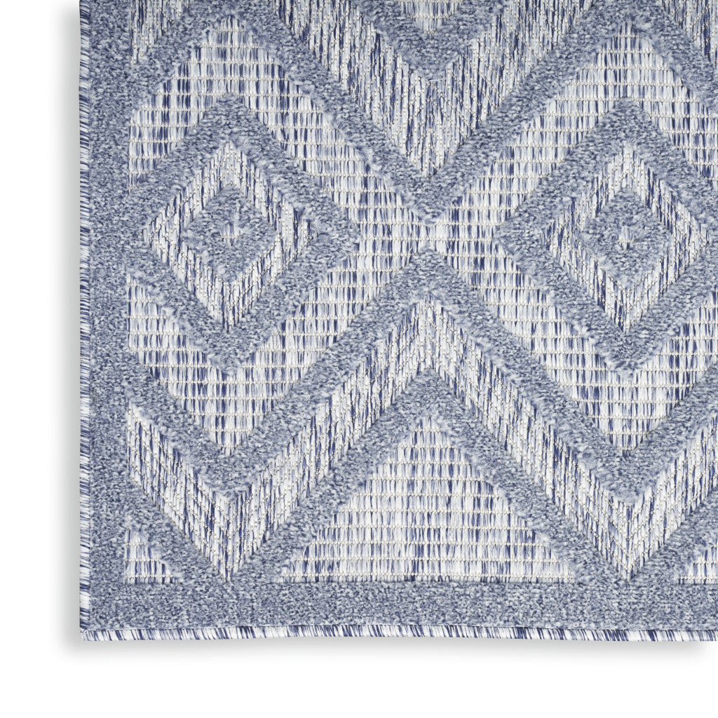 Nourison Versatile Nrv01 Denim Blue Rug