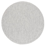 Safavieh Courtyard 5'-3" x 5'-3" Rug in Grey / Grey
