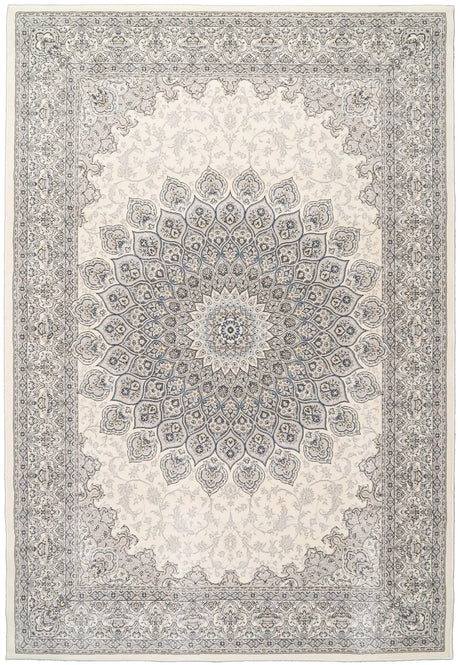 Dynamic Rugs Ancient Garden 57090 Cream / Grey Rugs - Rectangular