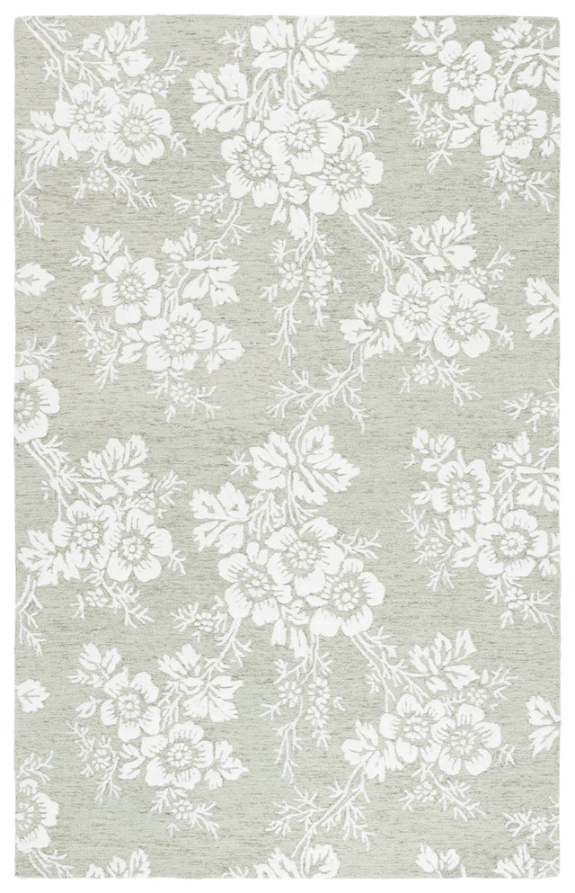 Safavieh Glamour 4'-0" x 6'-0" Rug in Sage / Ivory