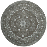 Safavieh Glamour 6'-0" x 6'-0" Rug in Dark Grey