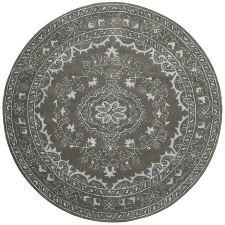 Safavieh Glamour 6'-0" x 6'-0" Rug in Dark Grey