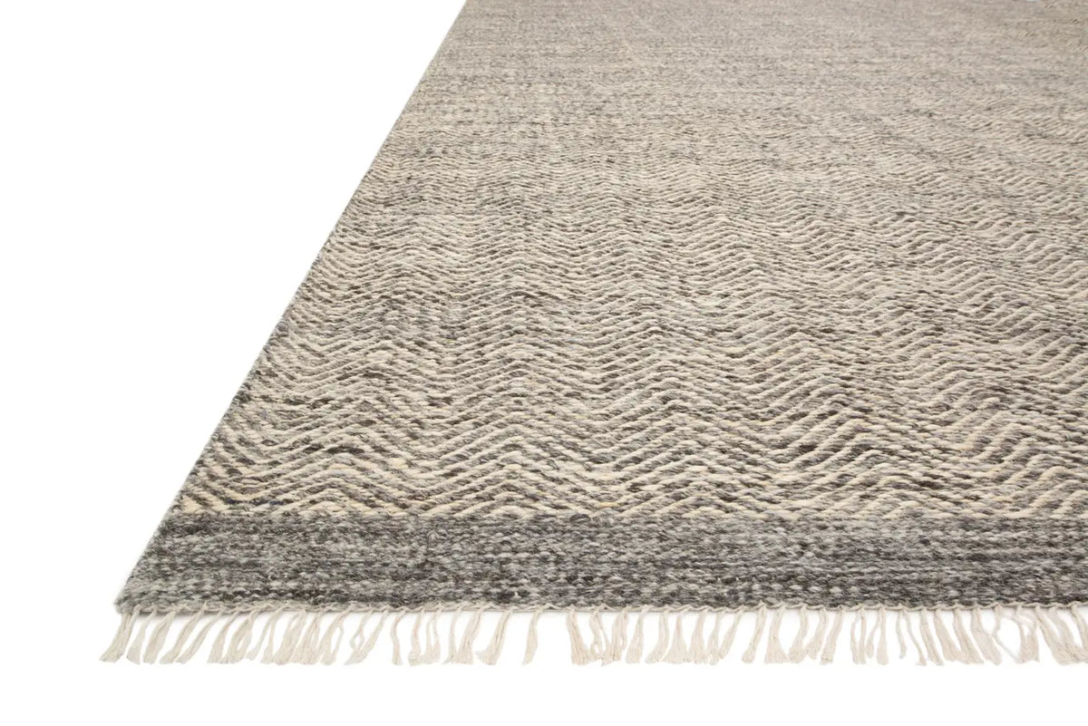 Loloi Omen Ome-01 Grey Rugs - rug corner