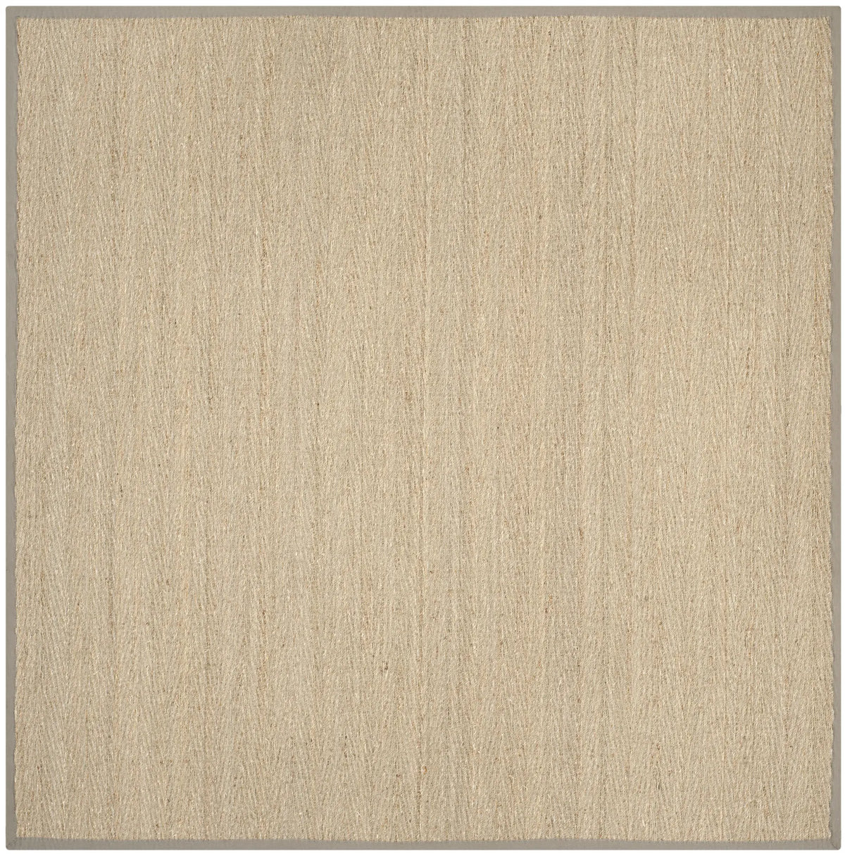 Safavieh Natural Fiber 8'-0" x 8'-0" Rug in Natural / Grey