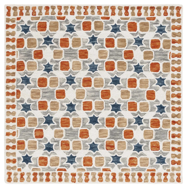 Safavieh Aspen 5'-0" x 5'-0" Rug in Ivory / Grey