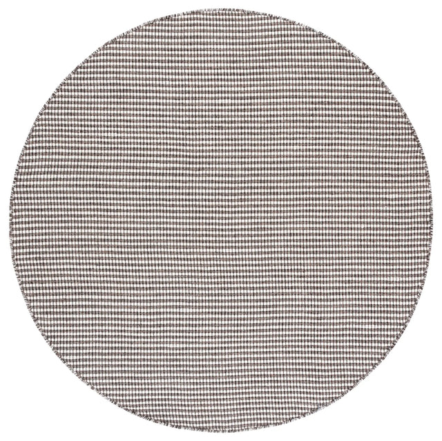 Safavieh Natura 6'-0" x 6'-0" Rug in Charcoal / Ivory