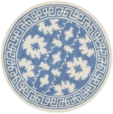 Safavieh Bella 5'-0" x 5'-0" Rug in Blue / Ivory