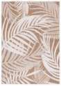 Safavieh Beach House 4'-0" x 6'-0" Rug in Brown / Ivory