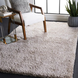 Safavieh Express Shag 4'-0" x 6'-0" Rug in Silver