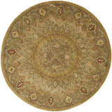 Safavieh Heritage 6'-0" x 6'-0" Rug in Light Brown / Grey