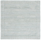 Safavieh Marquee 6'-0" x 6'-0" Rug in Turquoise / Grey