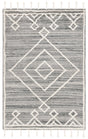 Safavieh Casablanca 4'-0" x 6'-0" Rug in Grey / Ivory