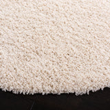Safavieh Sga-Athens Shag 6'-7" x 6'-7" Rug in White