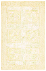 Safavieh Roslyn 4'-0" x 6'-0" Rug in Yellow / Ivory