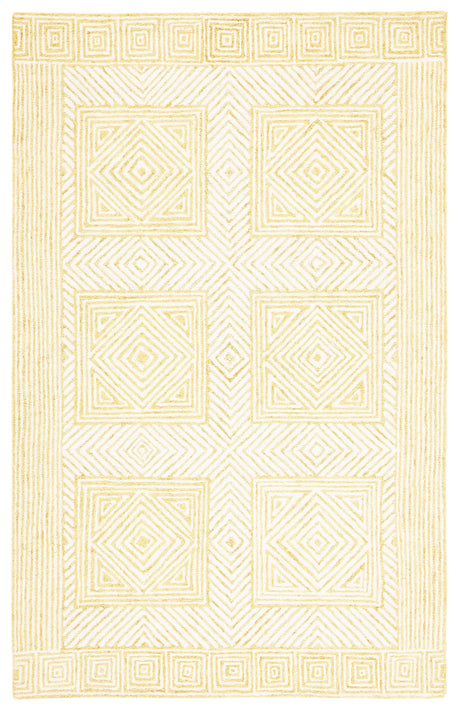 Safavieh Roslyn 4'-0" x 6'-0" Rug in Yellow / Ivory